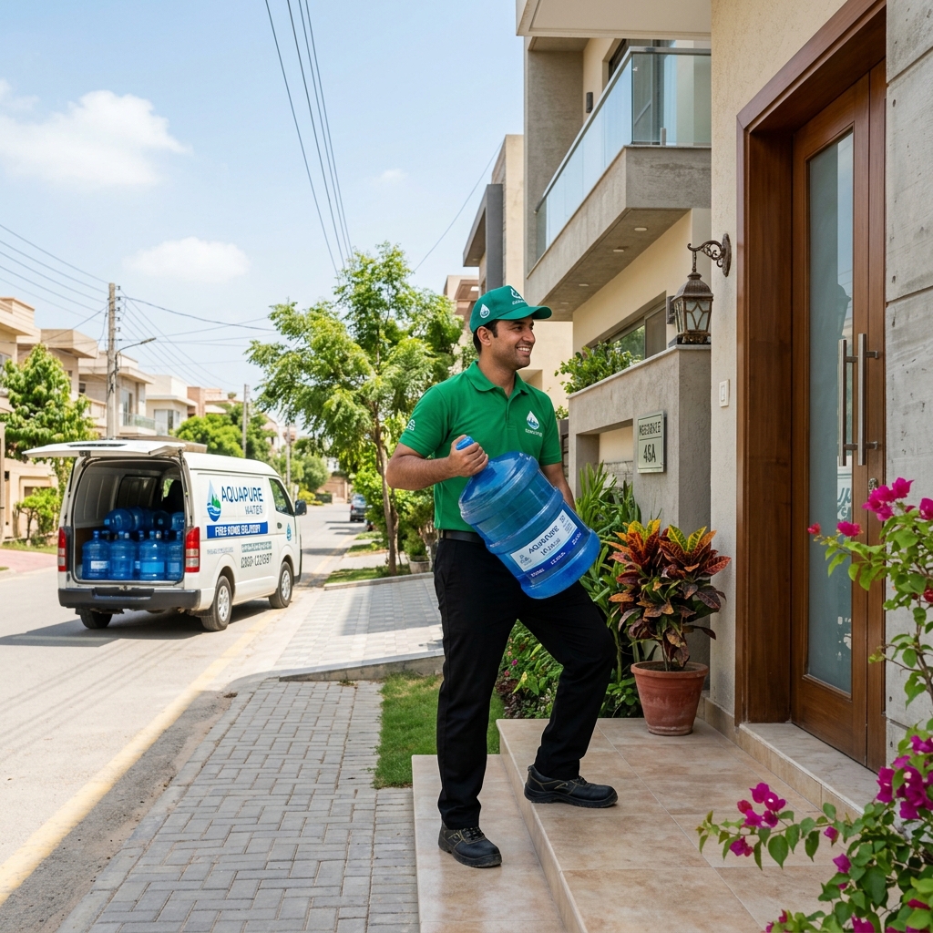Water delivery service by ROplant.pk